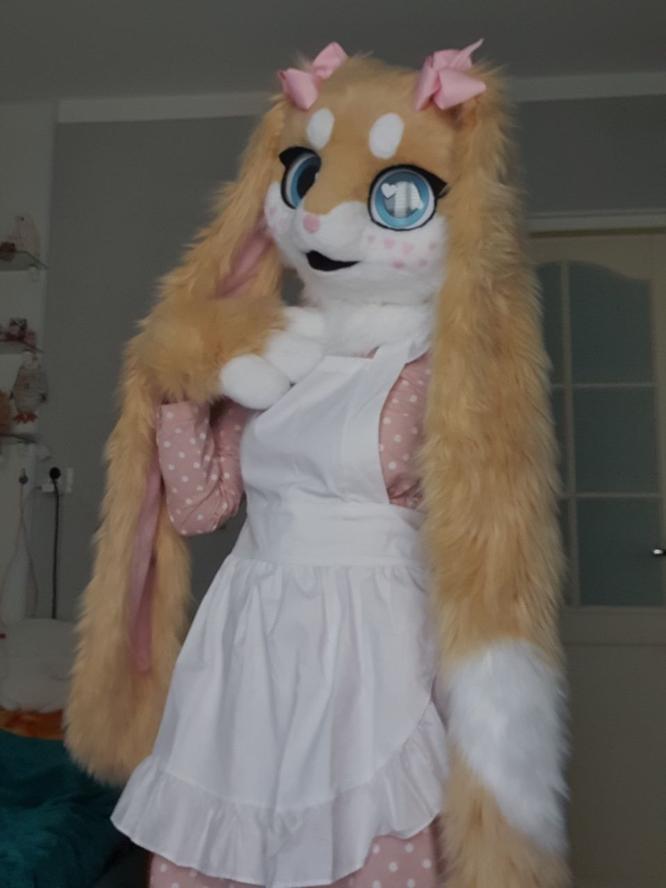 Samuel ✨owner of AaikoBoi Creations  on X: Kemono bunny suit  I  love this suit so much and i loved making it so much more  just legs left  now. Can't