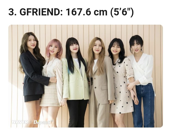 Proof that GFriend is a bigger group than any big3 gg: a thread