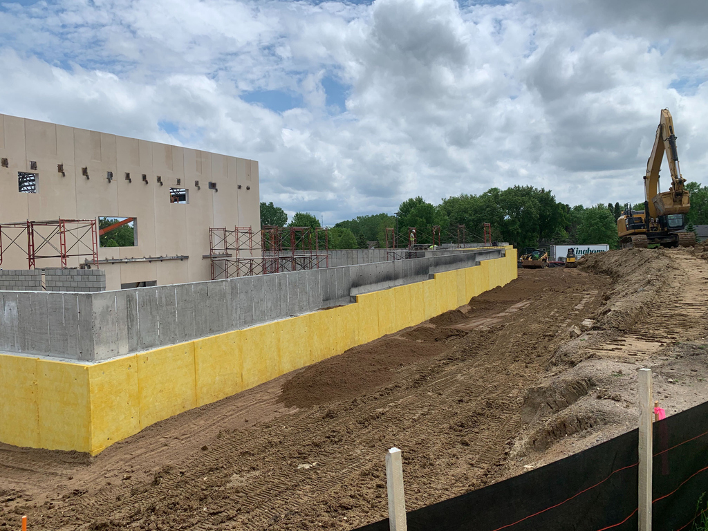 flbcalumni's tweet photo. After one week of wet weather, crews are back filling and installing the roof of the gymnasium. We are still on track for a December opening!
#FLBCnation #studentlifecenter #conquerors #forHim #gymnasium https://t.co/VG72UbJ024