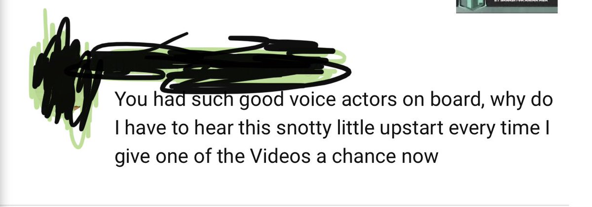 site_42's tweet image. I voice 99% of the work on my channel. When I get criticized for being a tenor because “my voice isn’t low and spooky,” I get why people feel that way. 

But to be called a “snotty little upstart” on the channel I’ve been the voice of for 5 years? 😂 

#voiceactorproblems