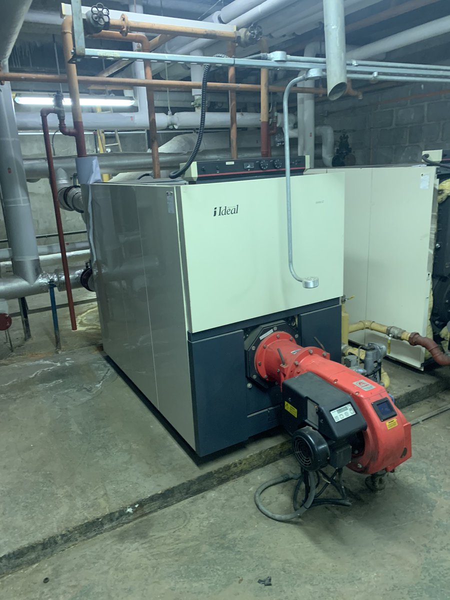 CLS24hr's tweet photo. 2 Ideal 540kw boiler removed today by our plant room strip out/demo team https://t.co/hIZBTrABm9