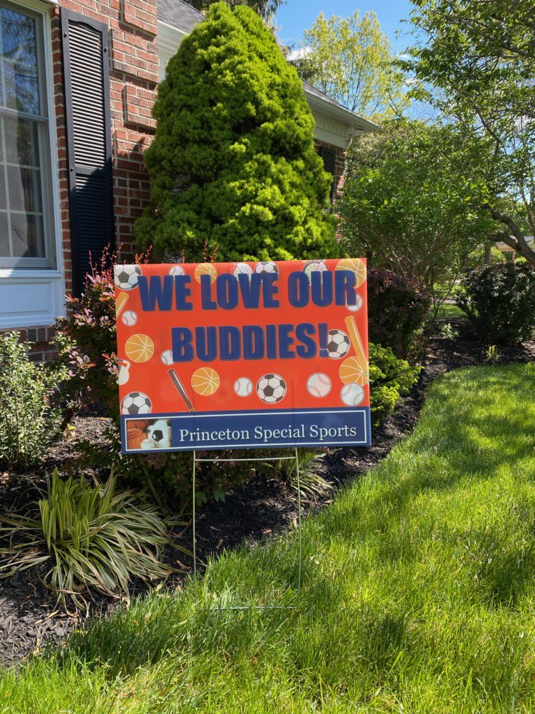 Appearing today on the lawns of our adored players, thanks to PSS Student Leaders Olivia Browndorf, Gracie Poston, and Jack Suozzi!!! Sure will miss you guys! <a href="/PlanetPrinceton/">Planet Princeton planetprinceton.bsky.social</a> <a href="/princetonK12/">PrincetonK12</a> <a href="/WWP_Schools/">WW-P School District</a> <a href="/TownTopics/">Town Topics</a> <a href="/HSNBlueHole/">The Blue Hole ⚔️</a>