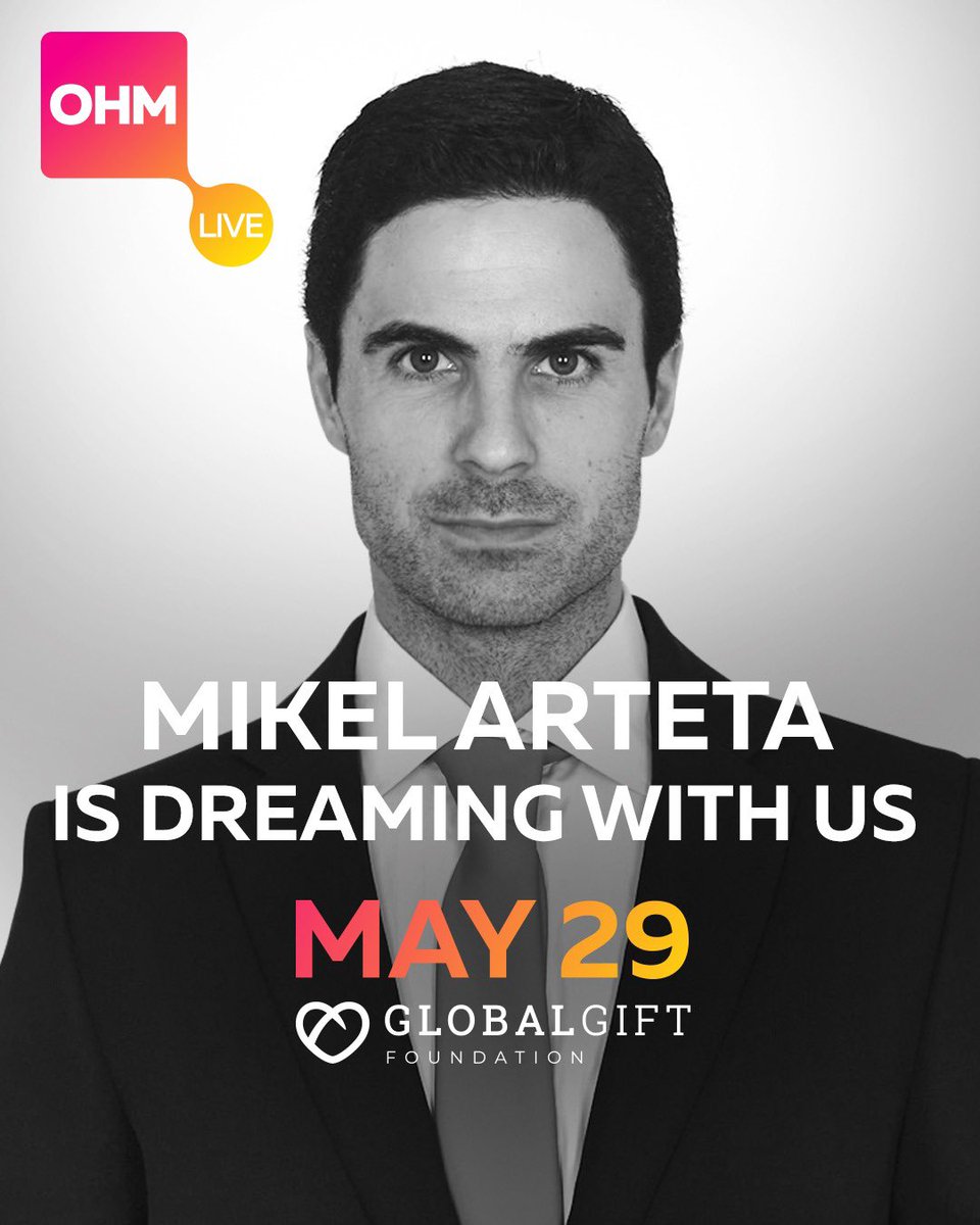 Join me and @GlobalGiftFoundation on May 29 for OHM Live, where we will inspire humanity to dream again and raise funds for COVID-19 relief and those who need it most. Dream With Us and don’t forget to share your dream on ohm.constellation.art