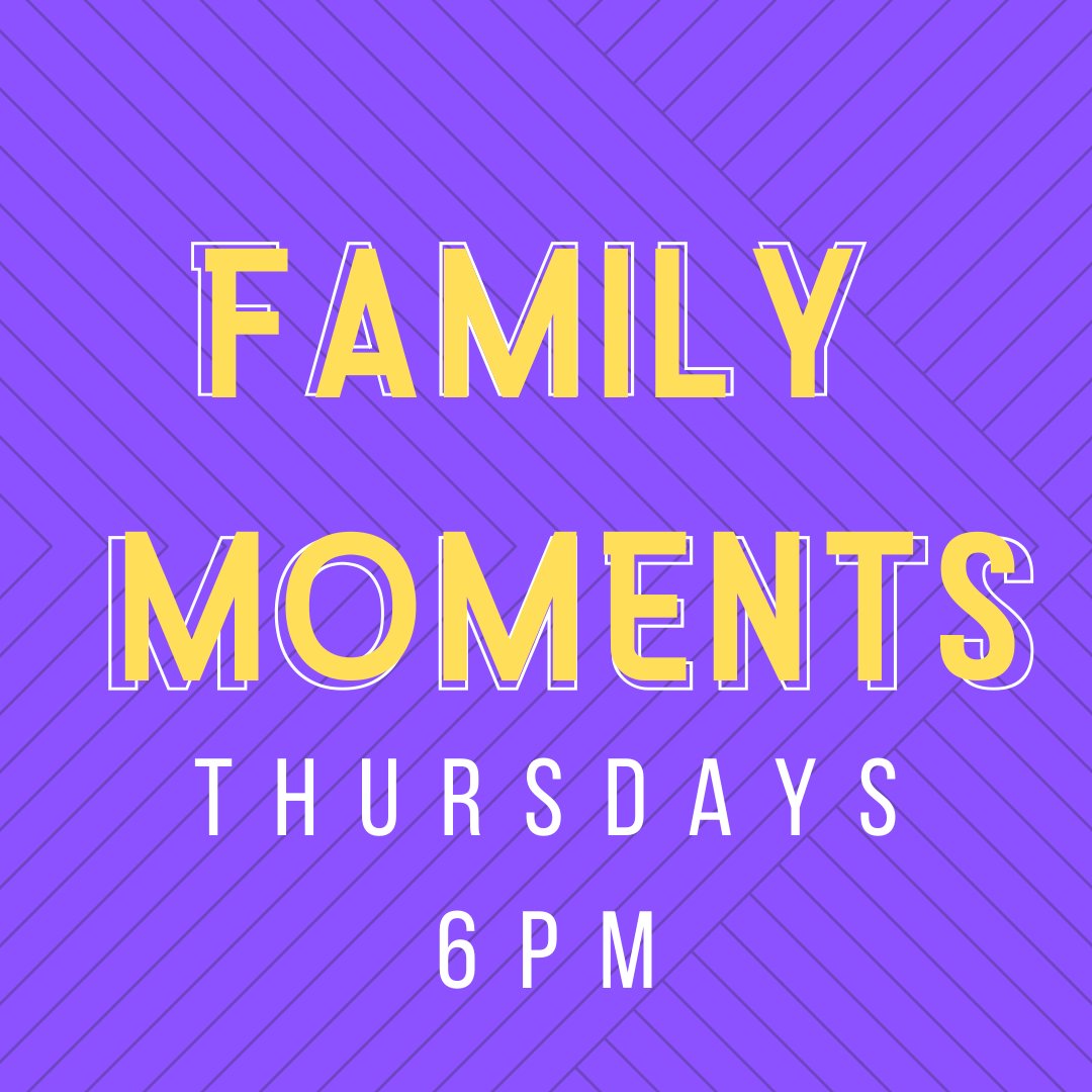 mtviewpres's tweet image. We're so excited for another "Family Moments" happening on Thursday at 6:00pm! Watch with us live, or catch the replay!

This week: you'll want to make sure you have some balloons nearby when watching. Tune in to find out why!!