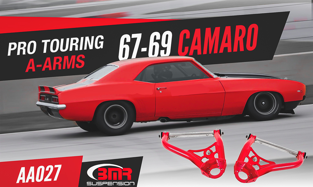 Upgrade your 1st Gen Camaro with #BMRsuspension Pro Touring A-Arms!   - AA027 -

✅Fits 1967-1969 GM F-Body and 1968-1974 GM X-Body
✅Improves steering response for performance driving
✅Increased high-speed stability
✅Proudly made in the U.S.A.
✅Priced at only $499.95
