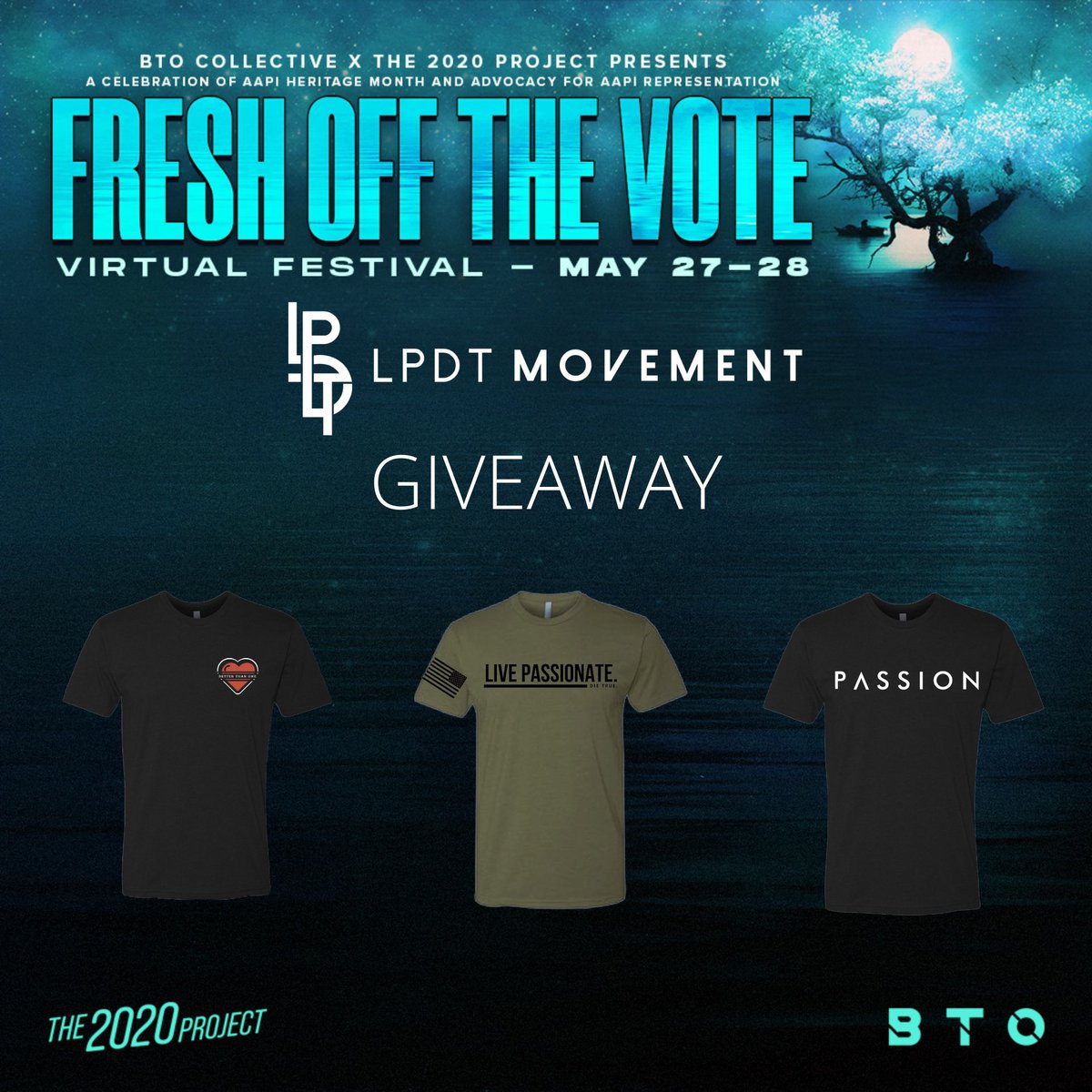 lpdtmovement's tweet photo. Fresh Off The Vote with FREE MERCH Fresh Off The Press 🤪🤟🏽

LET’S GIVEAWAY SOME MERCH 👀🔥

Rules in the link below 
https://t.co/I9ibrW9RmS https://t.co/RrGWC1OQaq