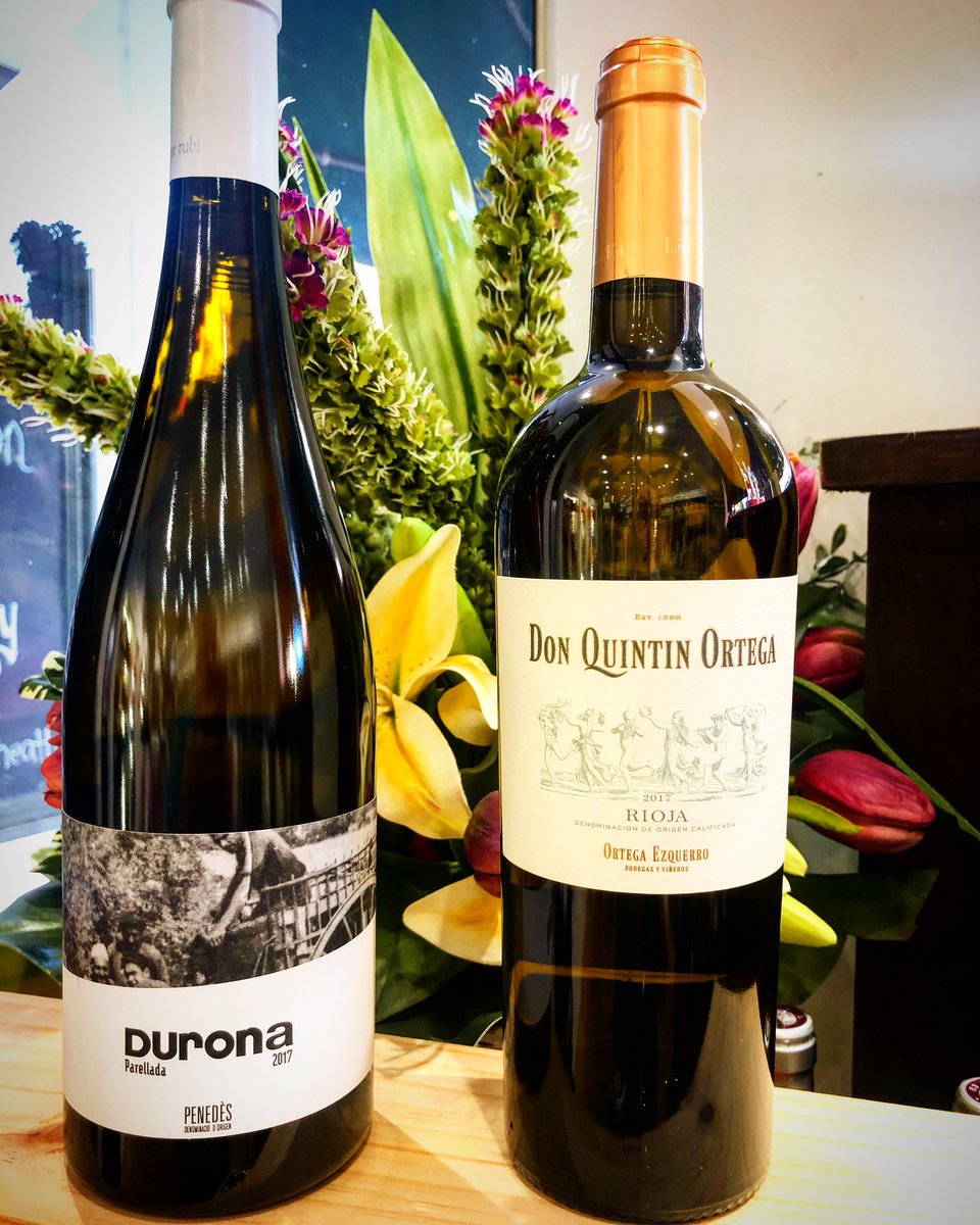 Couple of cracking Spanish whites for summer time drinking. Clay amphora natural fermentation of Parellada from Mont Rubi and often underrated white Rioja from Ortega Ezquerro. We’re drinking them and so should you 😋 <a href="/OrtegaEzquerro/">Bod. Ortega Ezquerro</a> <a href="/montrubi/">MontRubí</a> #spanishwine