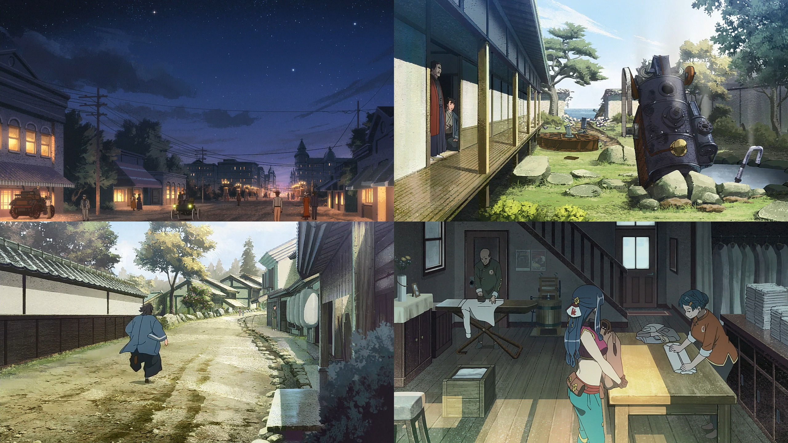 インクエッジ On Twitter いやこのアニメなんたって美術がすごいな 美術設定も背景美術そのものもいいし それが書き割りにならずセルの芝居と馴染んでてナチュラルな奥行きが感じられる リアリティある光景が粒子の粗いタッチ テクスチャ で描かれるもんだから 劣化