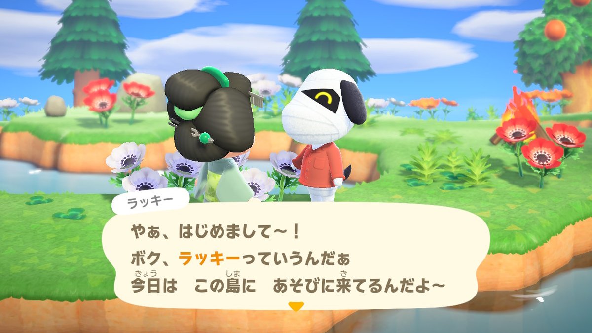 _haphoto's tweet photo. 最初にみおくったラッキーが一番推し

 #どうぶつの森 #AnimalCrossing #ACNH #NintendoSwitch https://t.co/v4hf0Ja9Jw