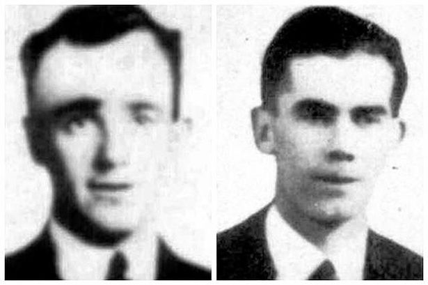 Tensions increased in Northern Ireland in the run up to 10 February, as back on 11 Dec two of the Coventry bombers were found guilty and sentenced to death for their involvement and the other three acquitted.These men were James McCormick (left) and Peter Barnes (right). /7