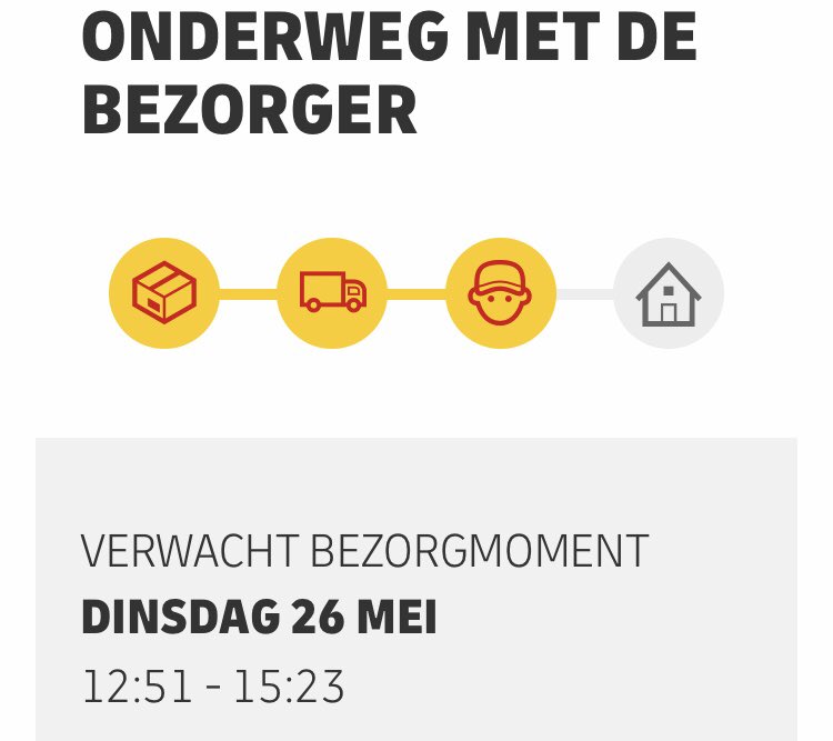 joepsangers's tweet photo. @DHL_NLexpress @DHLNL komen jullie nog? #duurtlang https://t.co/892gwumLGY