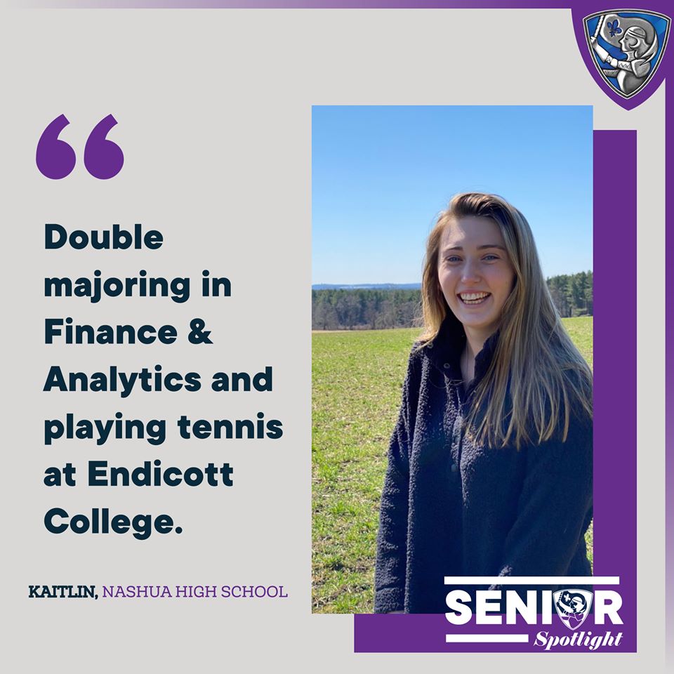NHSSjdcu's tweet photo. Today's #SeniorSpotlight goes to Kaitlin. Congratulations!!! https://t.co/h39xNXBM0r