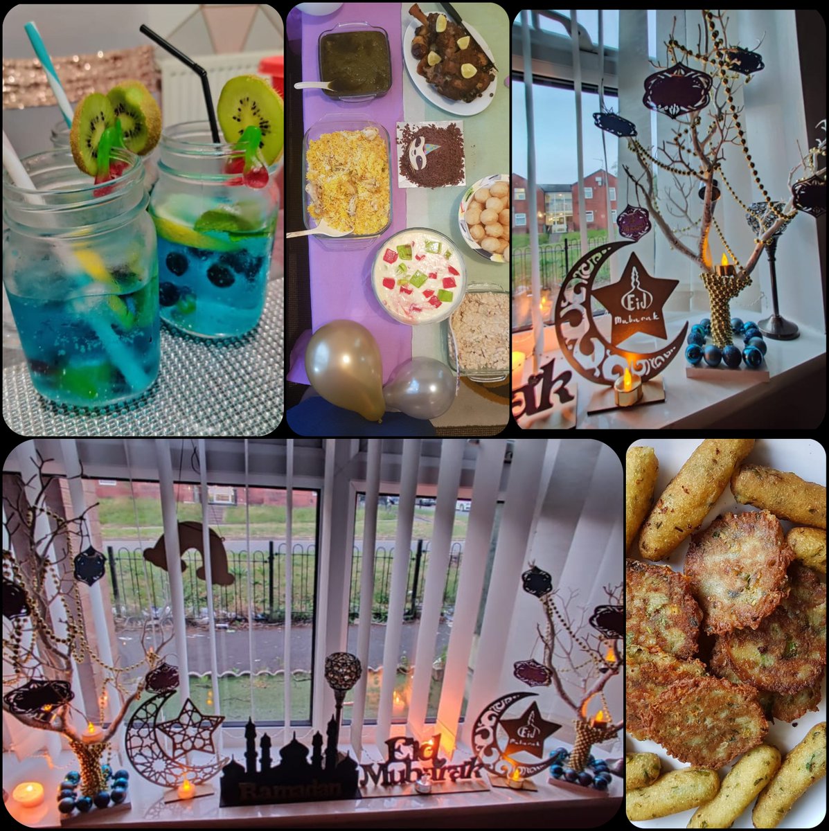 community_oak's tweet photo. Thanks to everyone from #empowered2achieve for sending in pictures of your #eid celebrations. From decorations to desserts and food platters to henna, we are happy to see how you spent this #EidAtHome with your loved ones!
#EidinLockdown
#lockdownchallenges
#E2Alockdownchallenges https://t.co/yJEgPIzu17