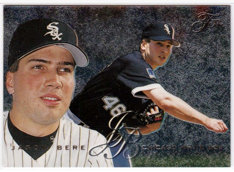 SoxNerd's tweet photo. Good morning #WhiteSox fans! #JasonBere, the youngest player to start a postseason game for the Sox (age 22 in 1993) turns 49 today https://t.co/54quFieBLv