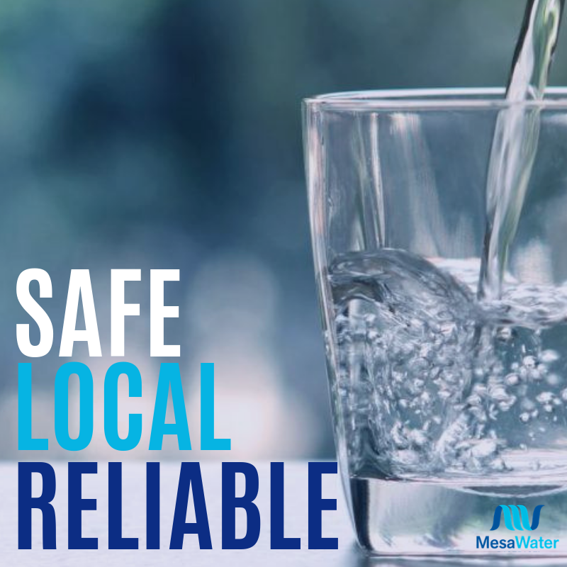 MesaWater's tweet photo. Plenty of water available! When you turn on the faucet, 100 percent safe, local, and reliable water is delivered straight to your home, no waiting in lines necessary! #MesaWaterPromise #CleanSafeReliable https://t.co/h3Rq85gbLl