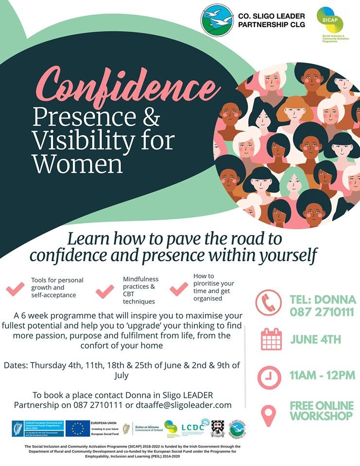 6 Week Programme - To maximise your full potential 

#womensupport #Confidence #womenssupport