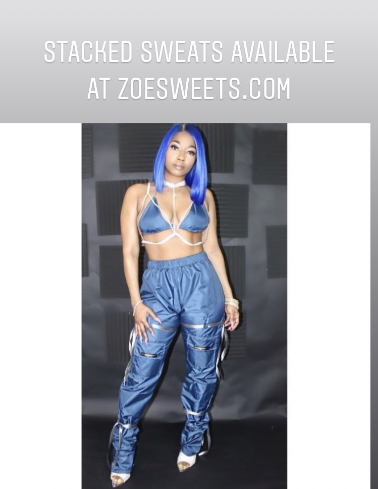 justsweets's tweet photo. 🛍🛍Stacked Sweats available at https://t.co/uaKuPt9CoU 🛍🛍 https://t.co/uRxpDNWbvL