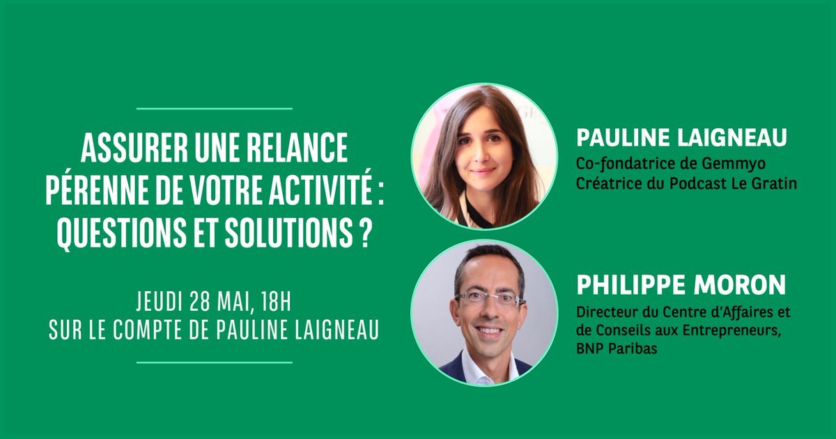 EntrePros_BNPP's tweet photo. Pour bien aborder la #reprise de votre activité, RDV ce jeudi 28/05 à 18h sur le compte #LinkedIn ou #instagram Instagram de @Plaigneau pour un #live avec @Moron_Philippe 
#entrepreneur @mabanque_bnpp @BNPParibas https://t.co/73Rb09ujEB