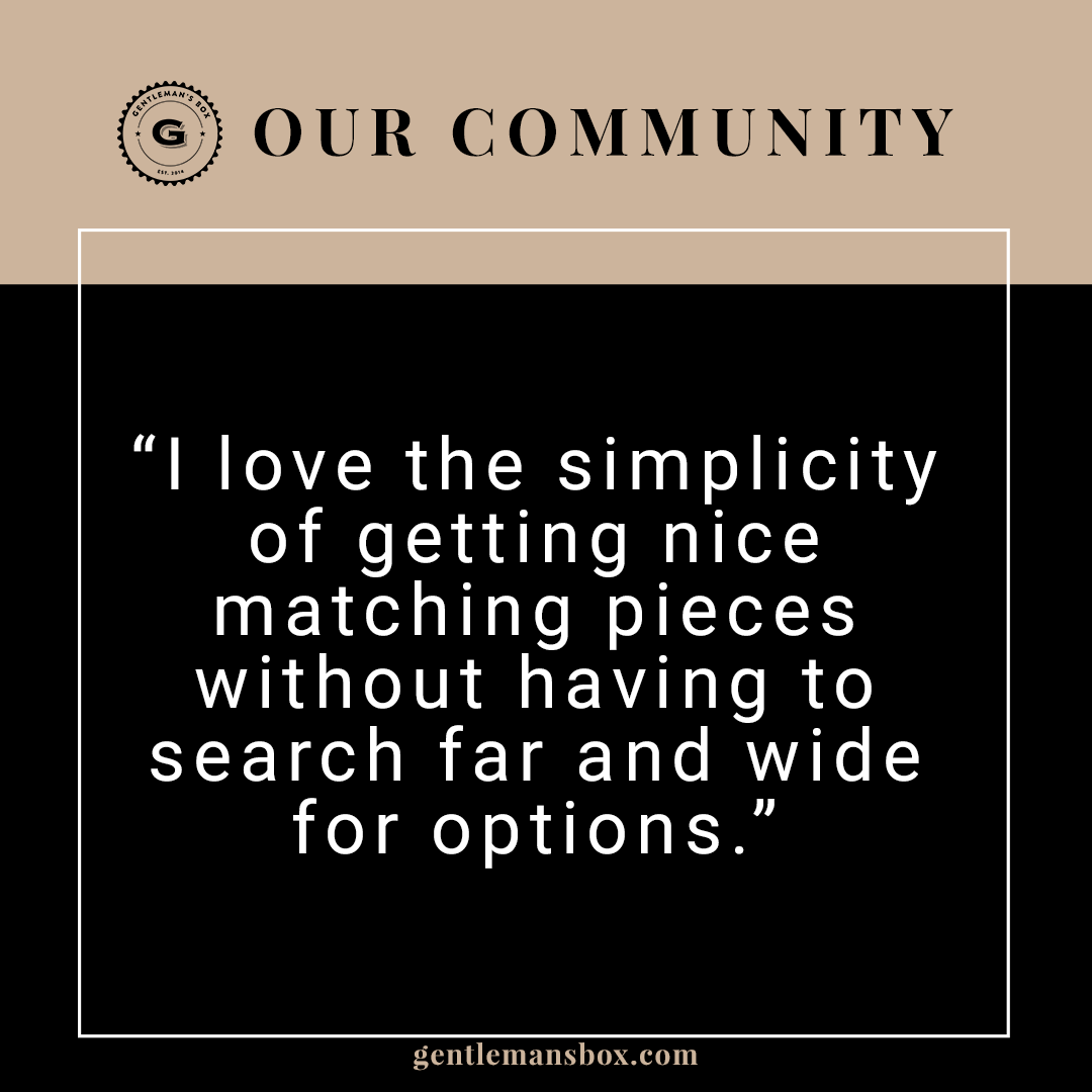 gentlemansbox's tweet photo. Ever wonder what our community has to say about us? β€οΈ#GentlemansBox https://t.co/Ifcd85yNZh