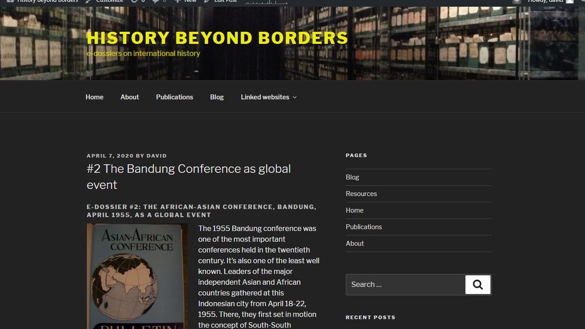 This Bandung conference e-dossier now updated with links & bibliography. Suggestions for additions more than welcome! Added items this thread. I'm sure  @afroasiannet members have more.  #Bandung65  @joonhai  @suboticjelena  @srdjanvucetic  @AmitavAcharya  @asa_mckercher  @zeithistoriker