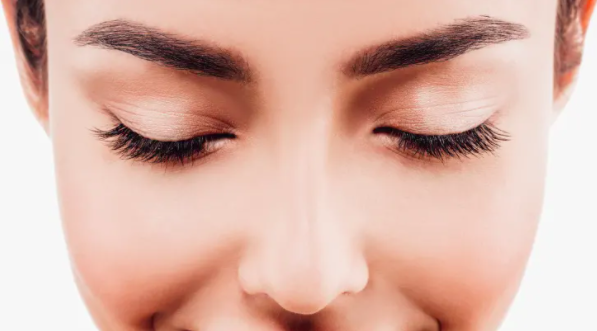 GLABELLAThe space between your eyebrows is a glabella. That's also the name of the bone underneath that space that connects your brow ridges.