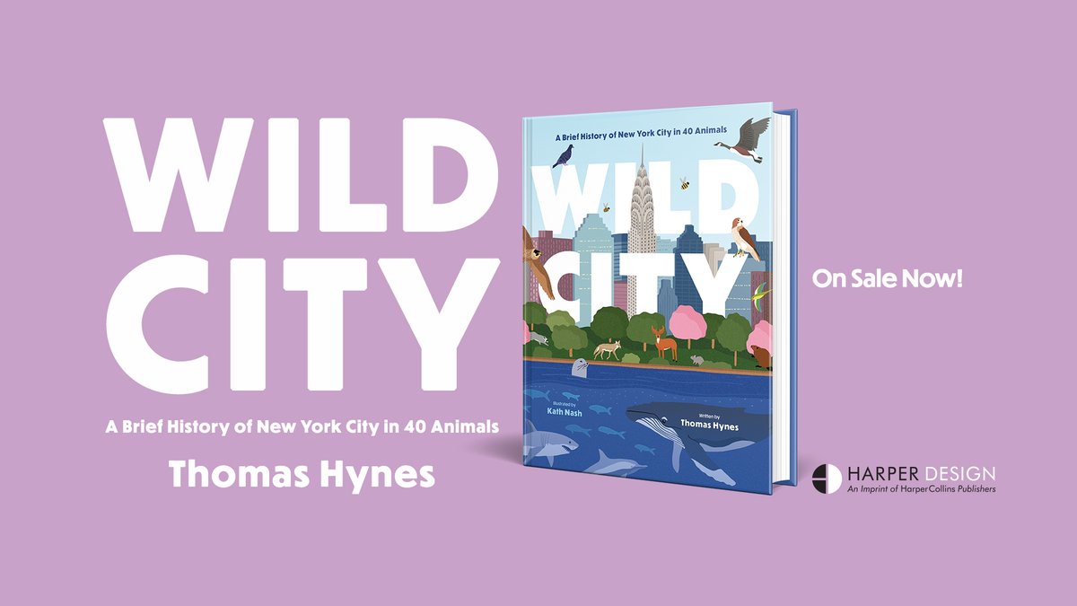 My book Wild City goes on sale today! It tells the surprising and hopefully funny stories of our nonhuman neighbors. But, this book is also a call to action to protect our environment and a reminder to never bet against New York City. Get your copy today!! amazon.com/Wild-City-Brie…