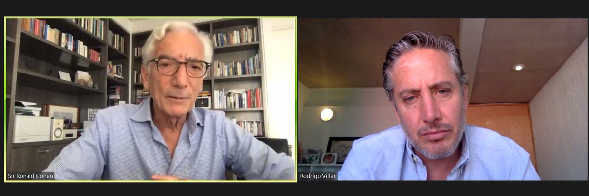 AlfredoMontoyaX's tweet photo. Inspiring talk with @sirronniecohen @rorrovillar Impact’s time has come. It’s unstoppable now @GSGimpinv @NewVenturesMX @colaborativonet FLII@HOME #ImpInv #StayHome #Colaborativo https://t.co/awB4PJZ0Qq