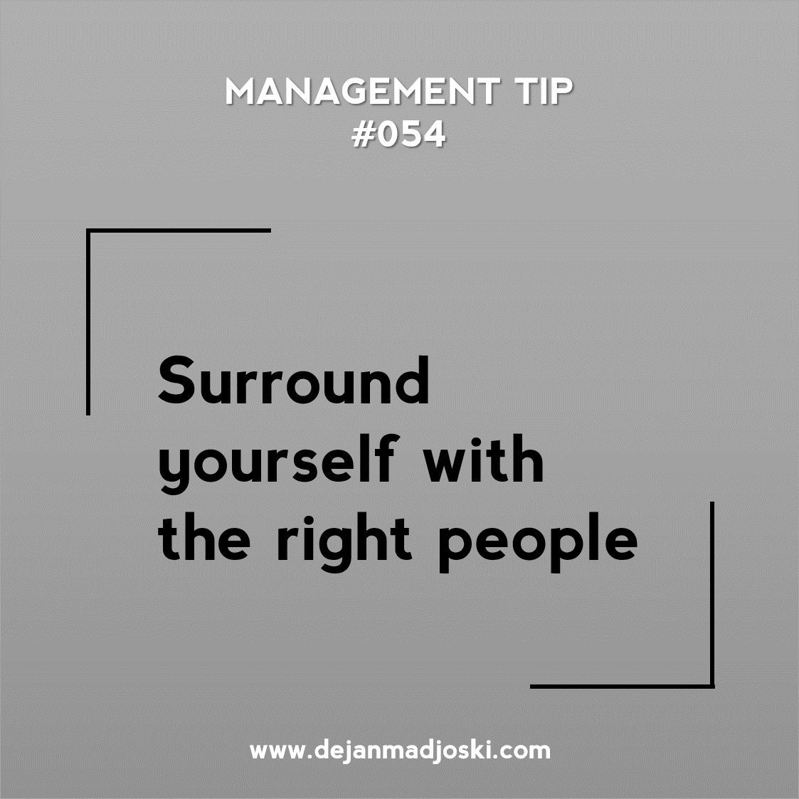 DejanMadjoski's tweet photo. ➡️ MANAGEMENT TIP 54: 👇
Read more 👇
https://t.co/xivhCoIln0
https://t.co/ofqYjVf857
#ManagementTip #Management #Leadership #Team #TeamManagement #Success #Competencies #STARCulture #Culture #CompanyCulture #STAREngagement #Engagement #TARGETCoaching #Coaching #GrowthMindset https://t.co/QlZU2ksgXr