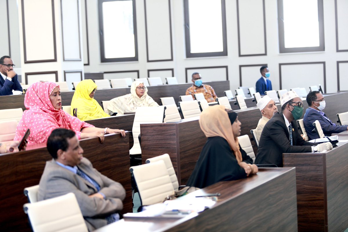 #Congratulations to the Somaliland representatives in the Federal Parliament for their consultation today. They also met with the joint reconciliation Committee of the two Houses. It is a major milestone in the attainment of good governance practices. 

Long Live Somalia!