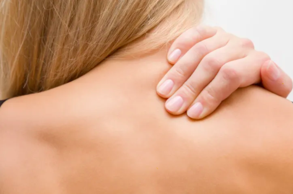 ACNESTISThe unreachable spot between your shoulder blades is your acnestis. Next time you can't reach an itch, ask a loved one to scratch your acnestis and see what they say.