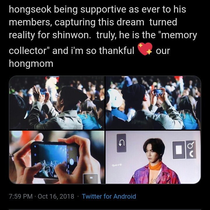 Hongseok on being pentagon's memory collector ♡