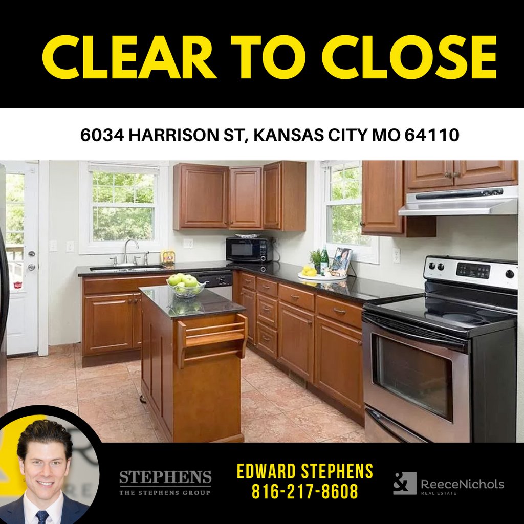 EdwardSellsKC's tweet photo. In a couple days our clients will be enjoying their new #KCMO home. So excited we were able to be a part of their very first home buying experience!!!
#InstaKC #EdwardStephens https://t.co/3KXMk0Yguj