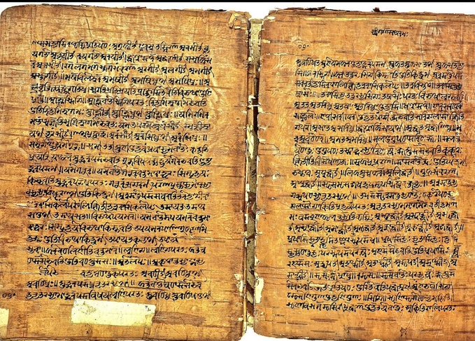 It Gives Value Of Pi/10 Upto 32 Places Of  #Decimal And Is Believed To Have A Self Sustained Master Key To Calculate Pi Upto Any Number Of Places.Derivation: Ka, Ta, Pa, And Ya All Denote 1; Kha, Tha, Pha, And Ra All Represent 2; Ga, Da, Ba, And La  @Sankar2Narayan @caa_nrc_best