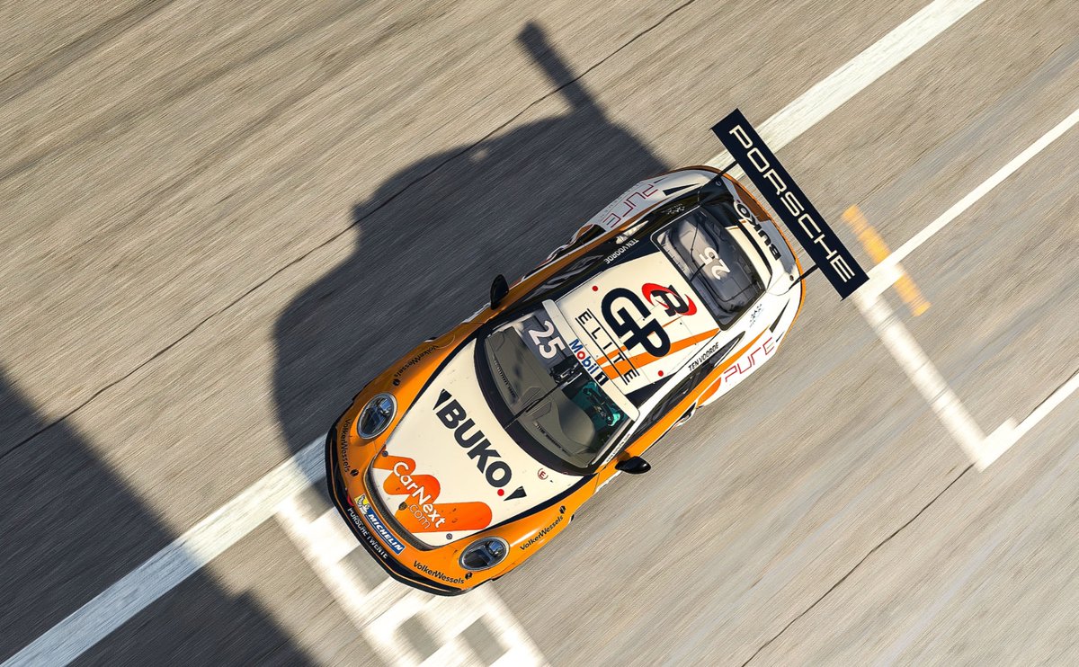 PorscheRaces's tweet photo. #PorscheMobil1Supercup / #virtualPMSC – Exactly ten days ago, Larry ten Voorde was crowned champion of the Porsche Mobil 1 Supercup Virtual Edition. The Dutchman won both races at the season finale at @Autodromo_Monza #Porsche #911GT3Cup @iRacing https://t.co/GPuzUs3ksz