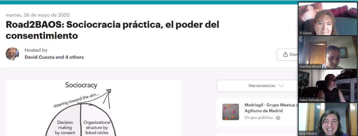 GemaMariblanca's tweet image. #road2BAOS #Sociocracia... Empezamos!!!