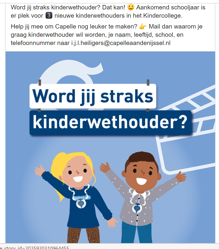 HartvdHoeken's tweet photo. Kinderwethouder. Ook voor kinderen van de Hoeken. https://t.co/93GIf0IVh1