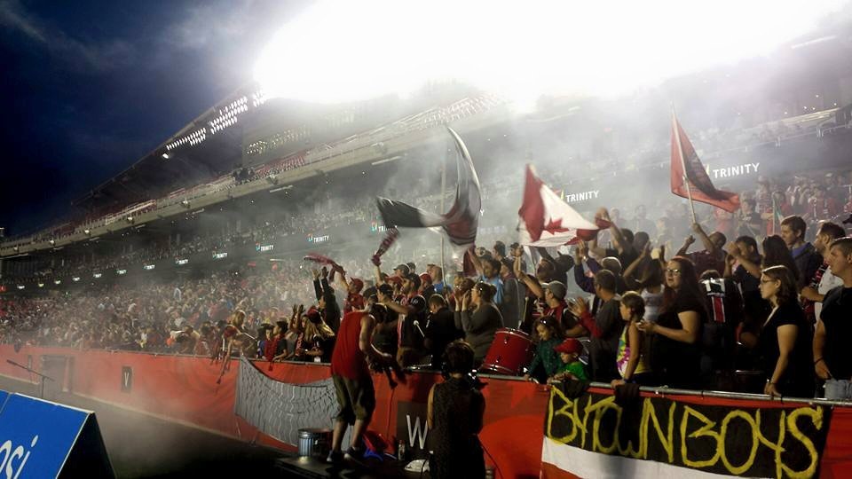 BytownBoys's tweet image. Ottawa est une ville de football. 
Le football est notre amour.

#NousSommesLaSectionW #SectionW #CanPL #Ottleti #AtleticoOttawa