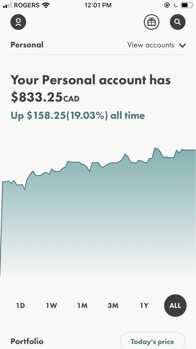 MikeAThompson11's tweet photo. Already seeing growth. Let your money work for you.

The side account is growing nicely, 19% return passively investing in 2 months 

It will only get bigger from here... https://t.co/r9mmRSA0XV