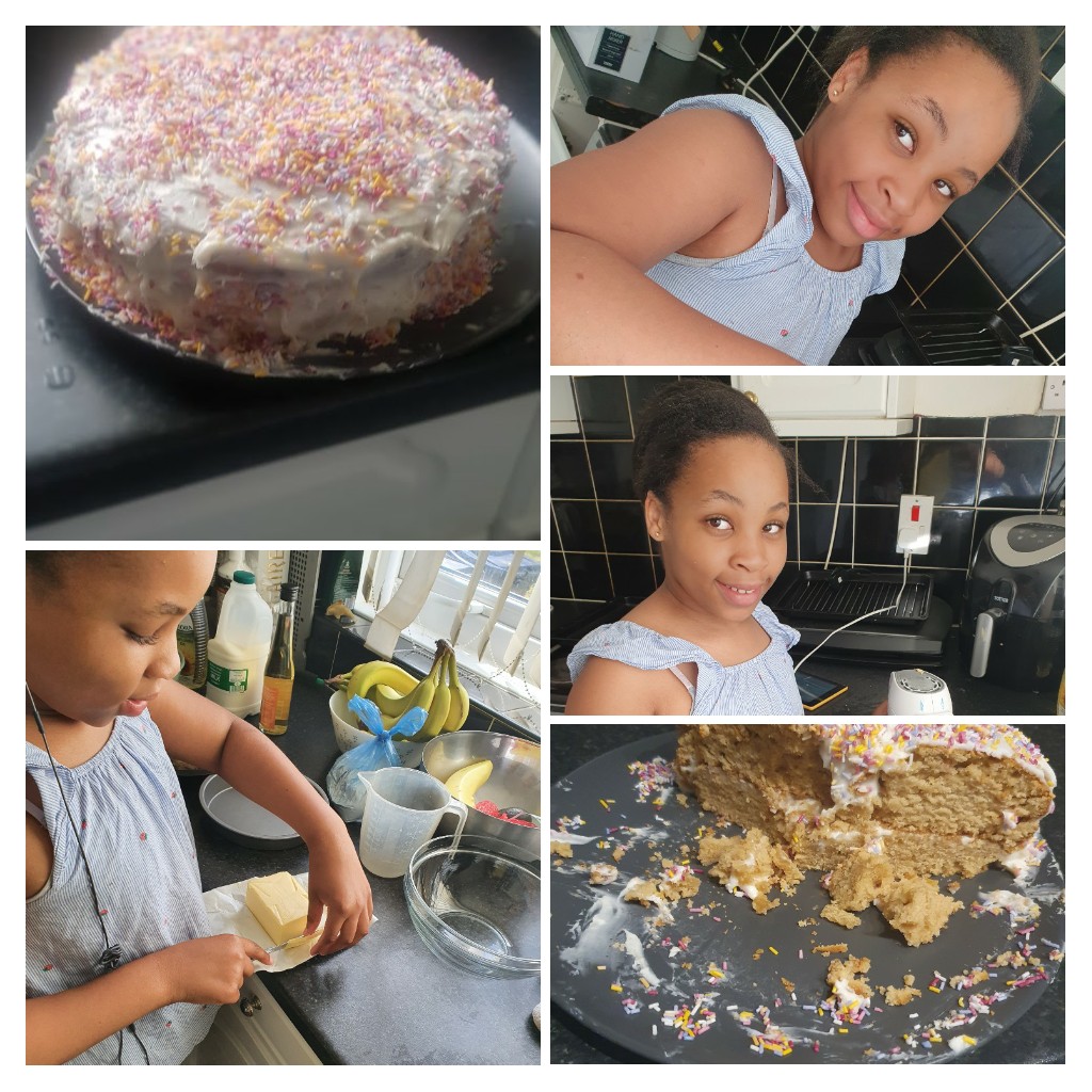 lynnedee28's tweet photo. @PagetPrimary Olivia in 5FS had a bake off with her friends. She researched an eggless recipe and made from scratch. https://t.co/hOrYKInVhM