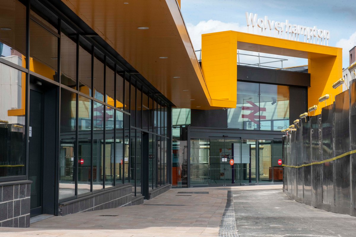 Some big news for our city which you might have missed with everything going on right now. Wolverhampton has waited a long time to get it's new railway station - but we're delighted to say that phase one of the scheme has now opened.