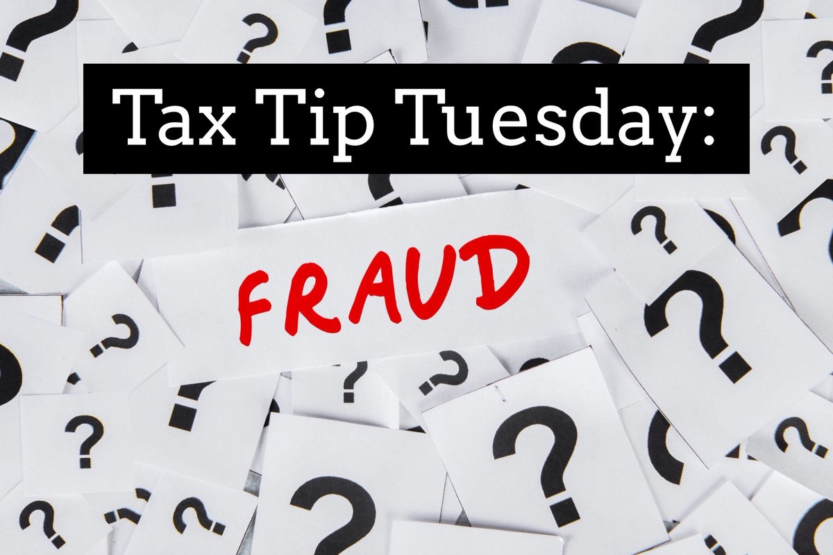 MSDeptofRevenue's tweet photo. if you have any questions about what tax fraud is and how the process of reporting the fraud works, this Tax Tip Tuesday is for you! The following link will have all the information you need to know: https://t.co/PELA7jpoPl #TaxTipTuesday #MSDOR https://t.co/DMc26BotRZ