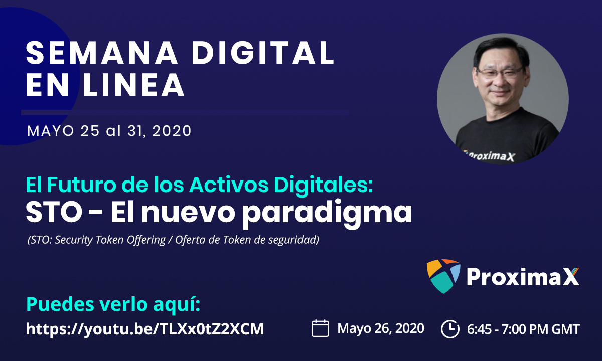 ProximaXEspanol's tweet image. ¡No te pierdas a Lon Wong en la Semana Digital En Línea!

Míralo aquí: youtu.be/TLXx0tZ2XCM

#digitalweekonline #blockchain #tech #digitalassets