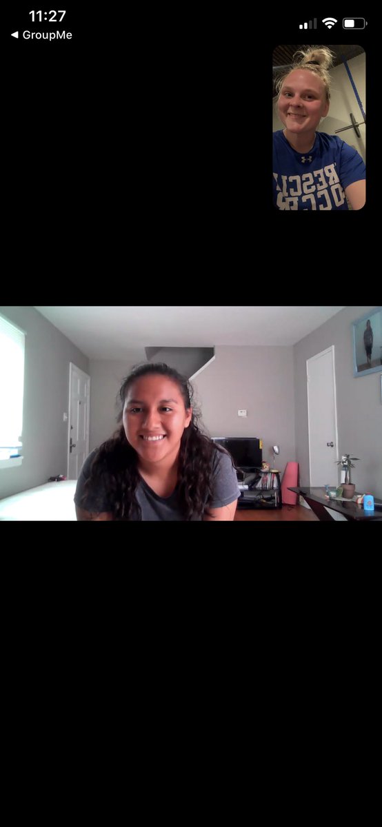 Loved doing a workout with my teammate this morning! <a href="/BresciaWSoc/">Brescia University Women's Soccer</a>