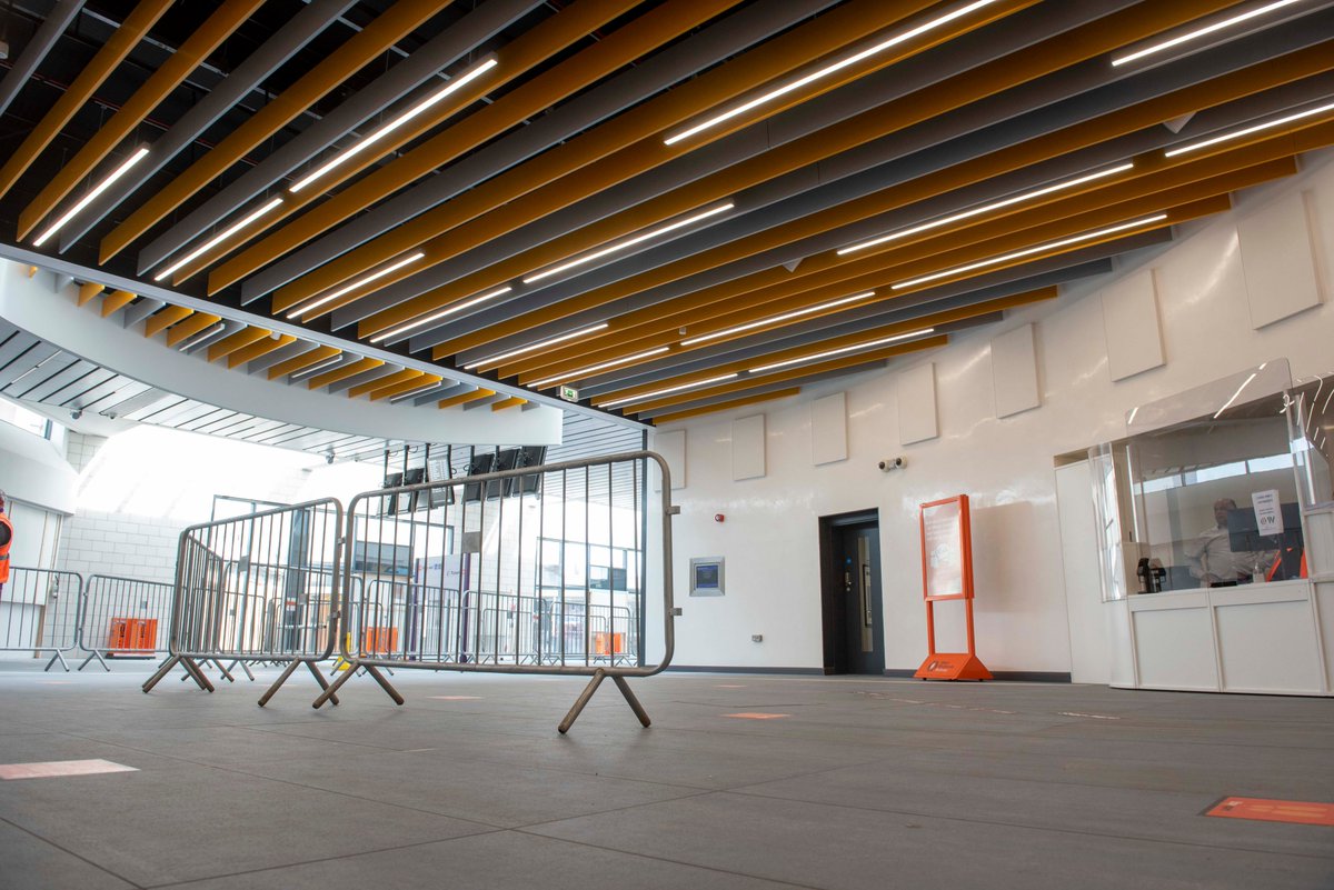 The Government have asked people to travel by walking, cycling or car at the moment and only to use trains and other public transport if essential. So until more of us can visit the new station, we thought we'd share a few pictures to give you a look.