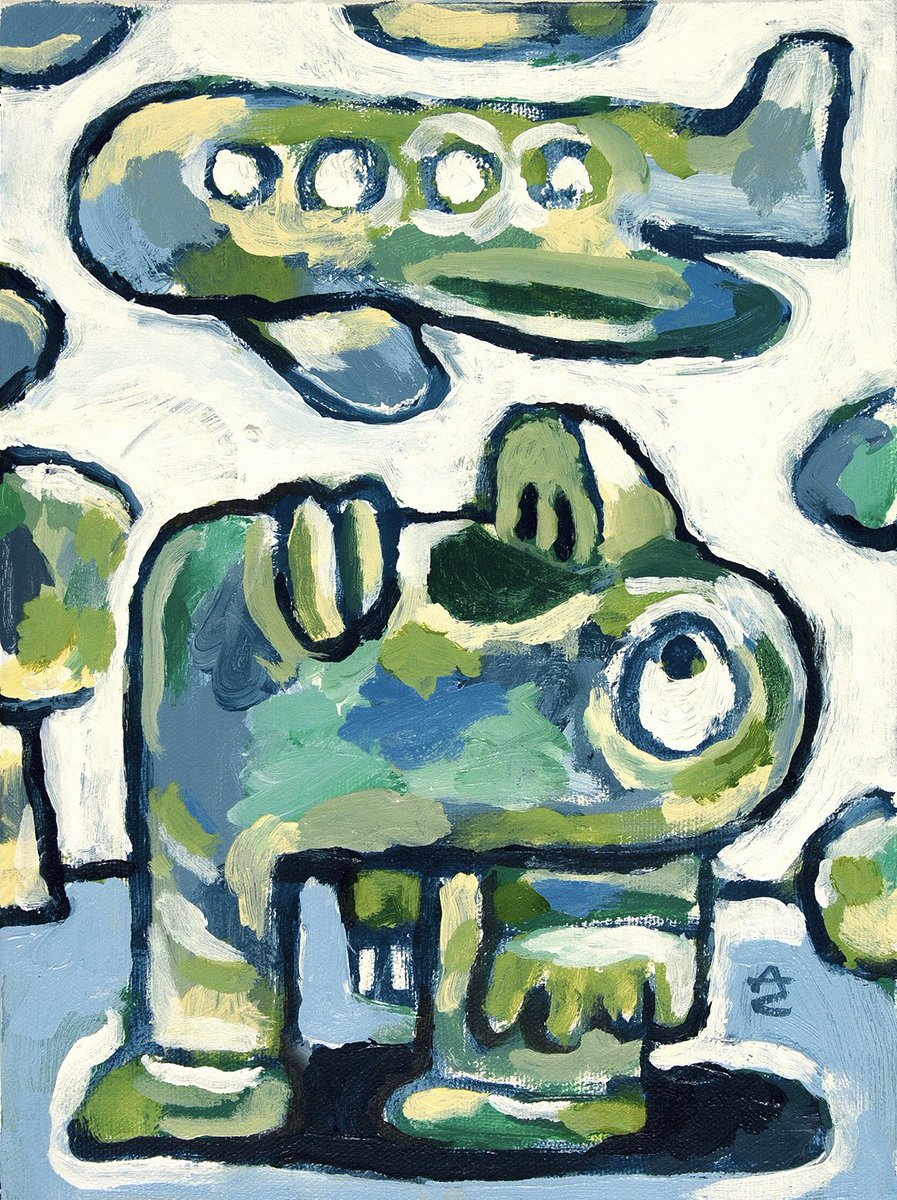 YourPalAdam's tweet photo. New: “Options” 9x12 #art #artwork #covidart #painting #airplaneart #colors #paint https://t.co/gRvPF0NB5C