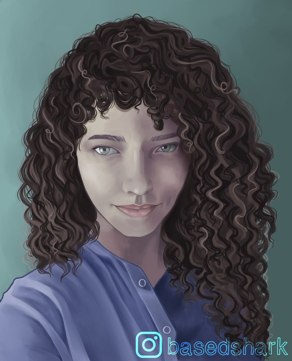 _basedshark's tweet photo. Fanart for @BrittanyVenti ✨🌘

(I never use Twitter, sorry for posting from dead account)

#art #portrait #painting https://t.co/qVdQ2b68pP