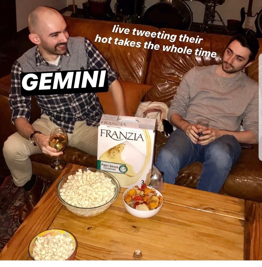  @LoyalRoyalty_T I scavenged and found us some Gemini memes to celebrate this upcoming period of our birthdays..... Yes I might have been doing this instead of paying attention to things I should have been