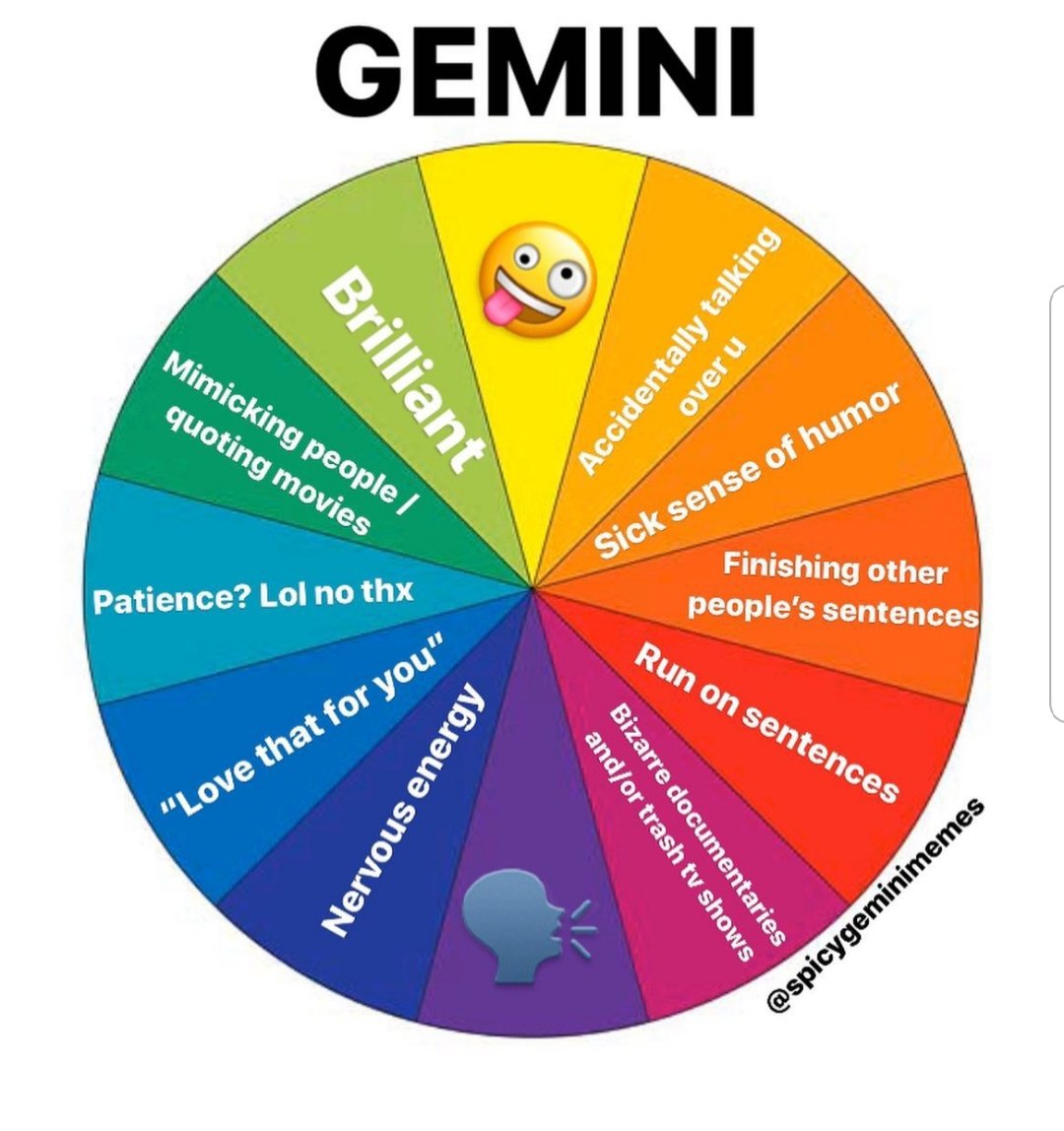  @LoyalRoyalty_T I scavenged and found us some Gemini memes to celebrate this upcoming period of our birthdays..... Yes I might have been doing this instead of paying attention to things I should have been