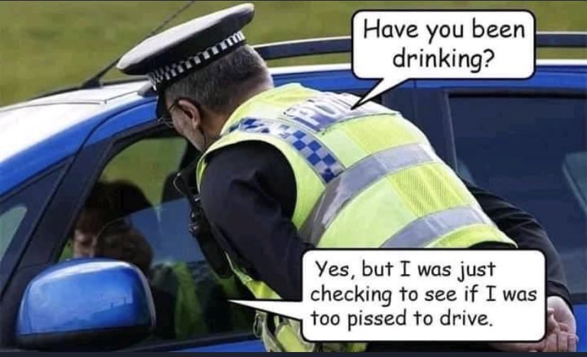 Police won't leave me alone. Told him.