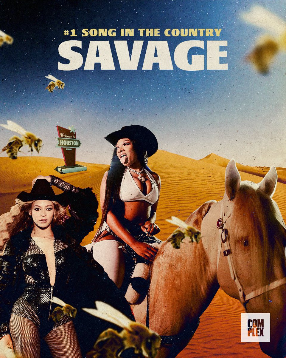 ComplexMusic's tweet photo. MEG THEE STALLION x BEYONCÉ. #1 SONG IN THE COUNTRY 🚨 @theestallion @beyonce 

https://t.co/E1jMLkm3ux https://t.co/y8KlIHkpYU